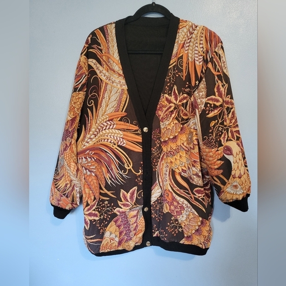 Salvatore Ferragamo Reversible Cardigan Size Large? - Picture 3 of 15